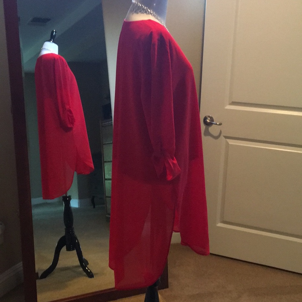 Chico’s Red Tunic - image 8